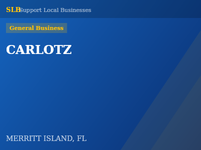 CARLOTZ — General Business in MERRITT ISLAND, FL