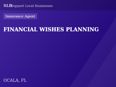 FINANCIAL WISHES PLANNING — Insurance Agent in OCALA, FL