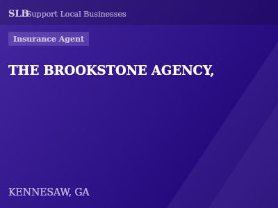 THE BROOKSTONE AGENCY, — Insurance Agent in KENNESAW, GA