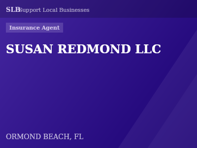 SUSAN REDMOND LLC — Insurance Agent in ORMOND BEACH, FL