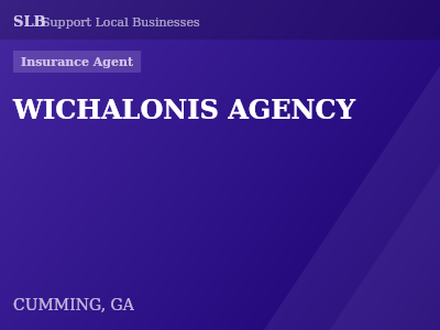 WICHALONIS AGENCY — Insurance Agent in CUMMING, GA