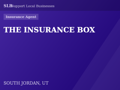 THE INSURANCE BOX — Insurance Agent in SOUTH JORDAN, UT