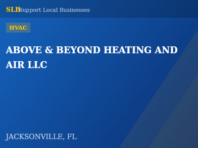 ABOVE & BEYOND HEATING AND AIR LLC — HVAC in JACKSONVILLE, FL