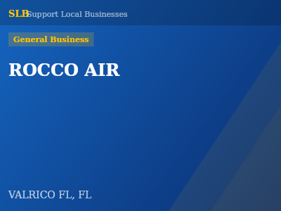 ROCCO AIR — General Business in VALRICO FL, FL