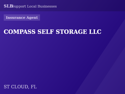 COMPASS SELF STORAGE LLC — Insurance Agent in ST CLOUD, FL
