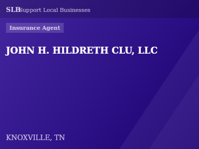 JOHN H. HILDRETH CLU, LLC — Insurance Agent in KNOXVILLE, TN
