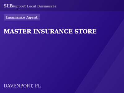 MASTER INSURANCE STORE — Insurance Agent in DAVENPORT, FL