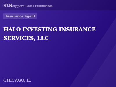 HALO INVESTING INSURANCE SERVICES, LLC — Insurance Agent in CHICAGO, IL