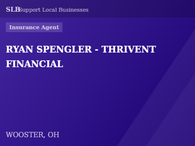 RYAN SPENGLER - THRIVENT FINANCIAL — Insurance Agent in WOOSTER, OH