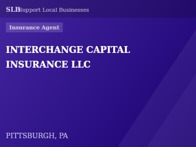 INTERCHANGE CAPITAL INSURANCE LLC — Insurance Agent in PITTSBURGH, PA