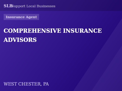 COMPREHENSIVE INSURANCE ADVISORS — Insurance Agent in WEST CHESTER, PA