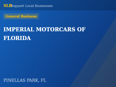 IMPERIAL MOTORCARS OF FLORIDA — General Business in PINELLAS PARK, FL
