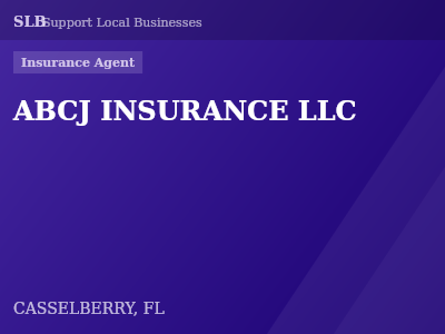 ABCJ INSURANCE LLC — Insurance Agent in CASSELBERRY, FL