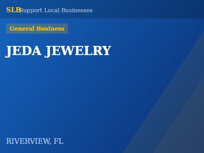 JEDA JEWELRY — General Business in RIVERVIEW, FL