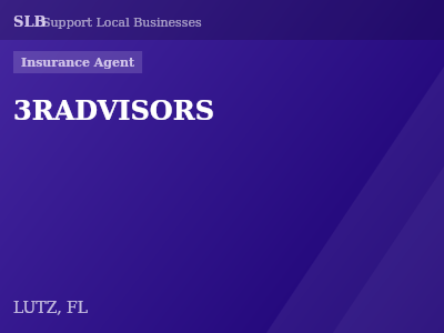 3RADVISORS — Insurance Agent in LUTZ, FL