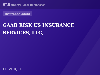 GAAB RISK US INSURANCE SERVICES, LLC, — Insurance Agent in DOVER, DE