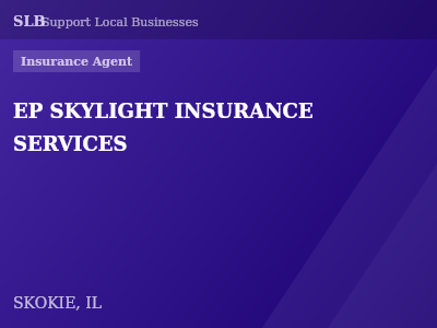 EP SKYLIGHT INSURANCE SERVICES — Insurance Agent in SKOKIE, IL