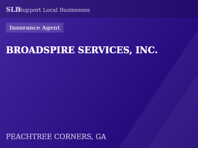 BROADSPIRE SERVICES, INC. — Insurance Agent in PEACHTREE CORNERS, GA