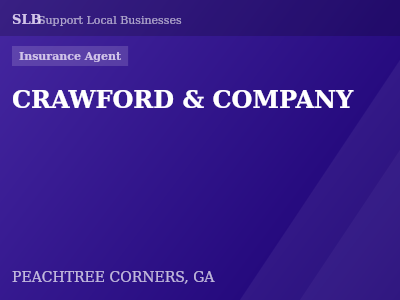 CRAWFORD & COMPANY — Insurance Agent in PEACHTREE CORNERS, GA
