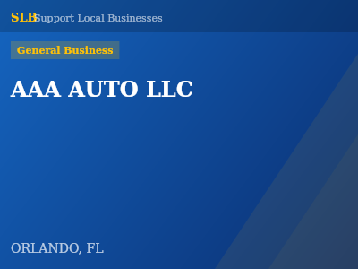 AAA AUTO LLC — General Business in ORLANDO, FL
