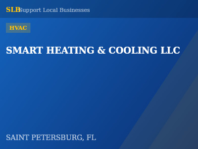 SMART HEATING & COOLING LLC — HVAC in SAINT PETERSBURG, FL