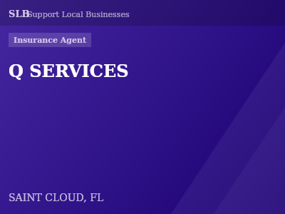 Q SERVICES — Insurance Agent in SAINT CLOUD, FL