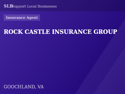 ROCK CASTLE INSURANCE GROUP — Insurance Agent in GOOCHLAND, VA