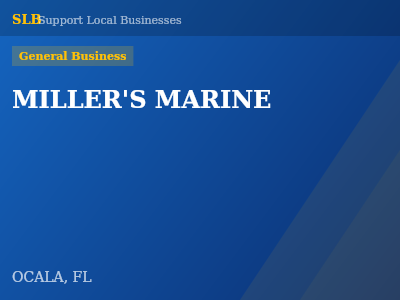 MILLER'S MARINE — General Business in OCALA, FL
