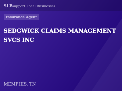 SEDGWICK CLAIMS MANAGEMENT SVCS INC — Insurance Agent in MEMPHIS, TN