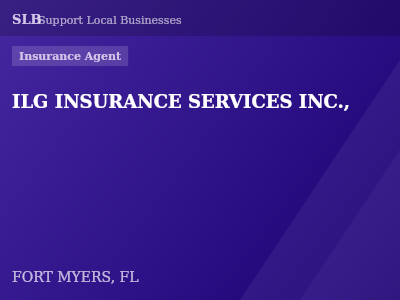 ILG INSURANCE SERVICES INC., — Insurance Agent in FORT MYERS, FL