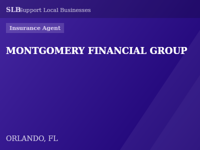MONTGOMERY FINANCIAL GROUP — Insurance Agent in ORLANDO, FL