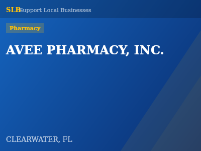 AVEE PHARMACY, INC. — Pharmacy in CLEARWATER, FL