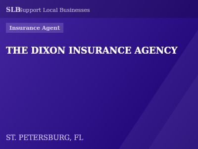 THE DIXON INSURANCE AGENCY — Insurance Agent in ST. PETERSBURG, FL