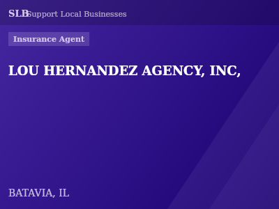 LOU HERNANDEZ AGENCY, INC, — Insurance Agent in BATAVIA, IL