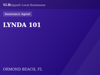 LYNDA 101 — Insurance Agent in ORMOND BEACH, FL