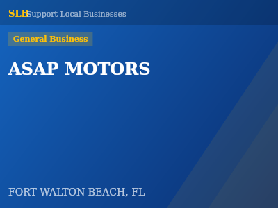 ASAP MOTORS — General Business in FORT WALTON BEACH, FL