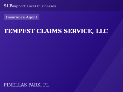 TEMPEST CLAIMS SERVICE, LLC — Insurance Agent in PINELLAS PARK, FL