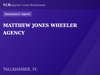 MATTHEW JONES WHEELER AGENCY — Insurance Agent in TALLAHASSEE, FL