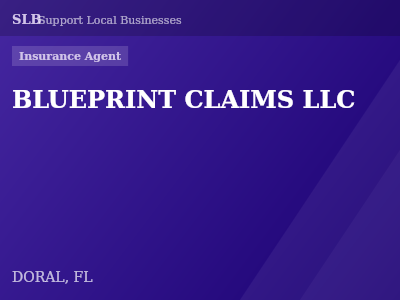 BLUEPRINT CLAIMS LLC — Insurance Agent in DORAL, FL
