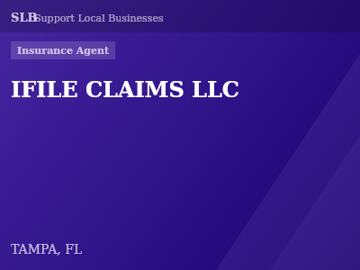 IFILE CLAIMS LLC — Insurance Agent in TAMPA, FL