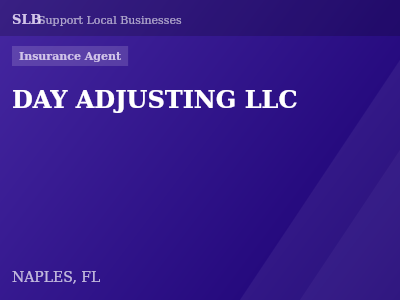 DAY ADJUSTING LLC — Insurance Agent in NAPLES, FL