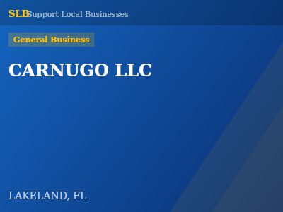 CARNUGO LLC — General Business in LAKELAND, FL