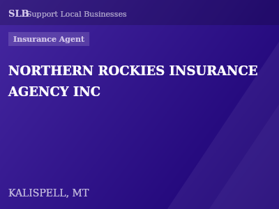 NORTHERN ROCKIES INSURANCE AGENCY INC — Insurance Agent in KALISPELL, MT