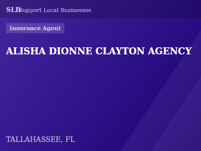 ALISHA DIONNE CLAYTON AGENCY — Insurance Agent in TALLAHASSEE, FL
