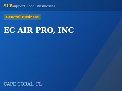 EC AIR PRO, INC — General Business in CAPE CORAL, FL