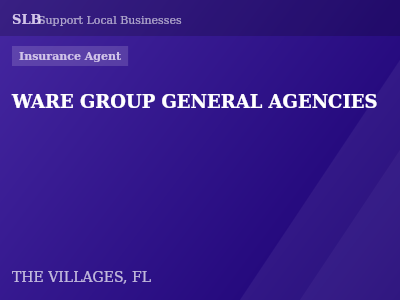 WARE GROUP GENERAL AGENCIES — Insurance Agent in THE VILLAGES, FL
