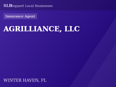 AGRILLIANCE, LLC — Insurance Agent in WINTER HAVEN, FL