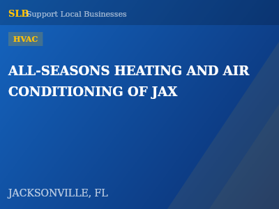 ALL-SEASONS HEATING AND AIR CONDITIONING OF JAX — HVAC in JACKSONVILLE, FL