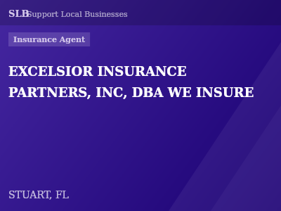 EXCELSIOR INSURANCE PARTNERS, INC, DBA WE INSURE — Insurance Agent in STUART, FL