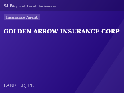 GOLDEN ARROW INSURANCE CORP — Insurance Agent in LABELLE, FL
